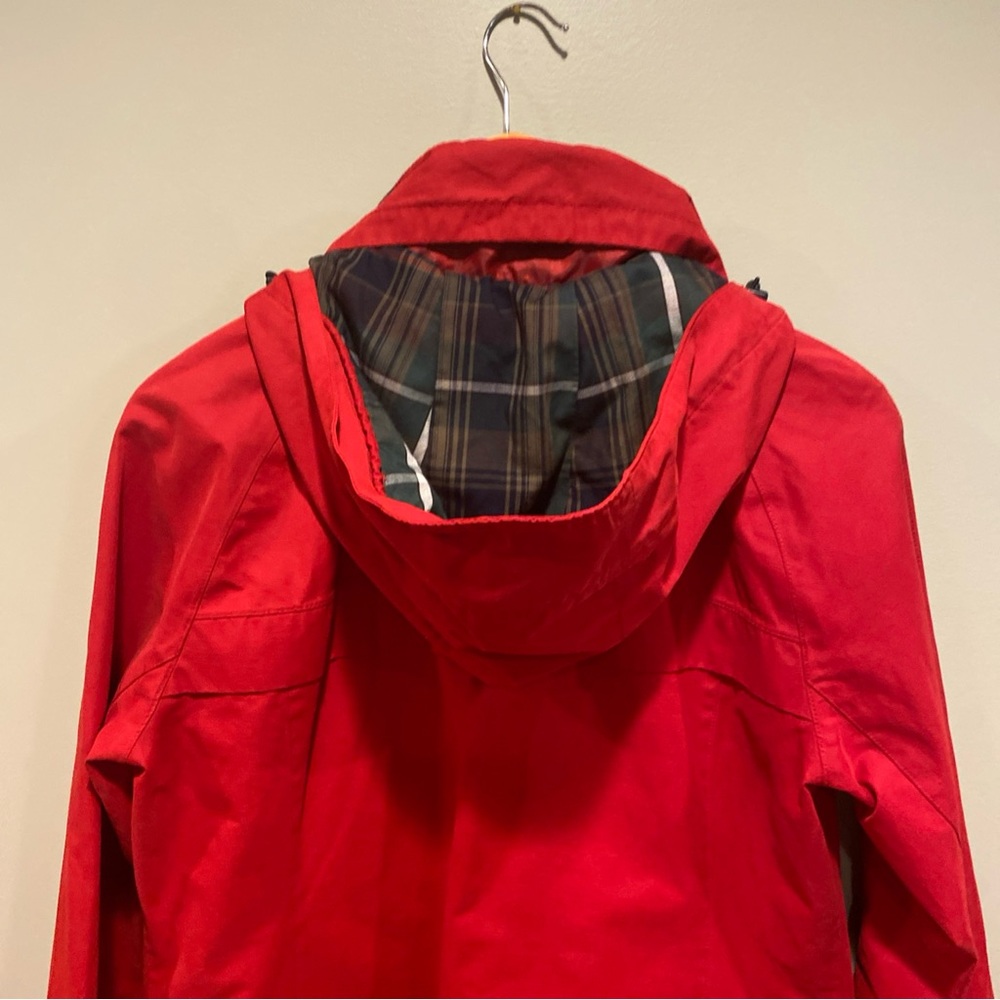 Pendleton Jacket Womens Medium Red Overcoat Rain … - image 7